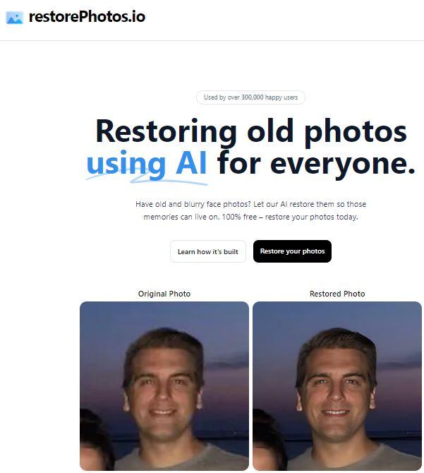 restorephotos.io, best ai photo enhancer, ai resolution upscaler